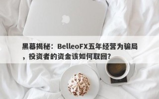 黑幕揭秘：BelleoFX五年经营为骗局，投资者的资金该如何取回？