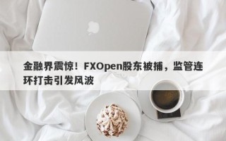 金融界震惊！FXOpen股东被捕，监管连环打击引发风波