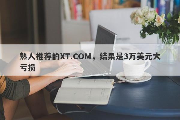 熟人推荐的XT.COM，结果是3万美元大亏损-第1张图片-要懂汇