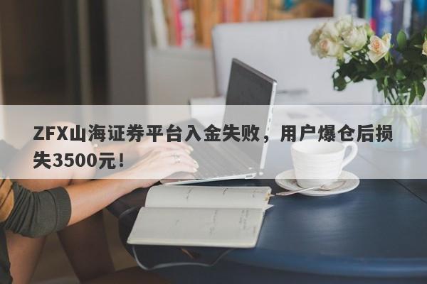 ZFX山海证券平台入金失败，用户爆仓后损失3500元！-第1张图片-要懂汇