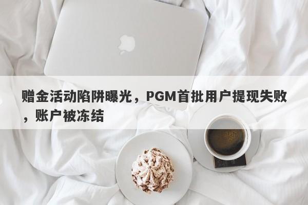 赠金活动陷阱曝光，PGM首批用户提现失败，账户被冻结-第1张图片-要懂汇